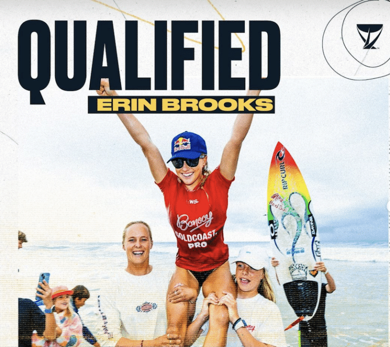 Tears flow like poutine in Canada as beloved compatriot Erin Brooks officially qualifies for WSL Championship Tour!